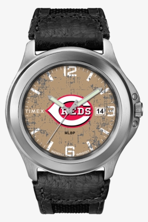 Old School Cincinnati Reds - Timex Men's Watch Old School Arizona Cardinals | Silver-tone/black/natural