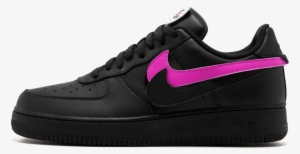 Nike Air Force 1 Black Swoosh