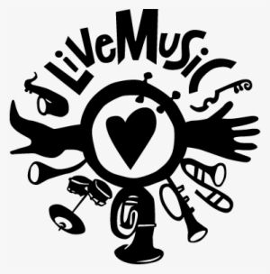 Live Music Decorative Sticker - Live Musıc Stickers