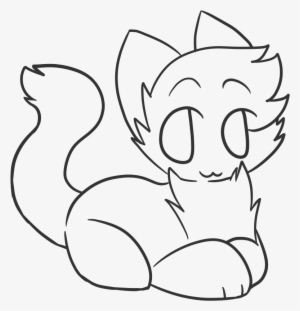 Sitting Cat Base {free2use} By Xxpuffpuff - Cat