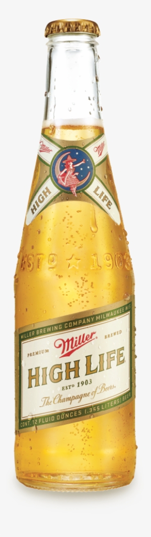 Miller High Life Beer Bottle - Miller High Life