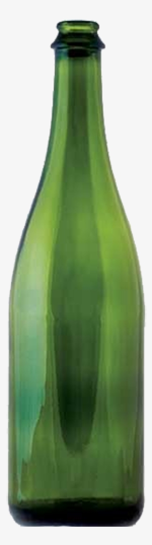 Green Champagne Bottle