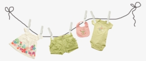 Baby Clothes Line Png Image Library - Panties