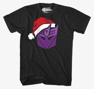 Transformers Decepticon Santa T-shirt - Tim And Eric Zone Theory Shirt