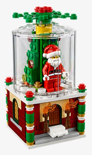 Lego Santa Snow Globe