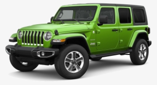 Green 2019 Jeep Wrangler On White - 2018 Jeep Wrangler Mojito Green