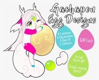 Easter Gachapon Designs - Cartoon