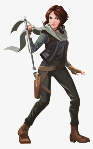 Together With Her New Friends In The Resistance, Jyn - Jyn Erso Forces Of Destiny