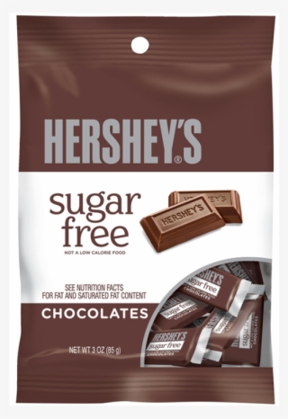Hershey Bar Mini Sugar Free 3oz Peg Bag Case Qty - Hershey's Sugar Free Chocolate
