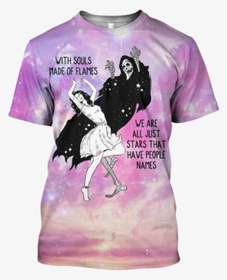 3d With Souls Made Of Flames, We Are All Just Stars - Cow Shirt 3d