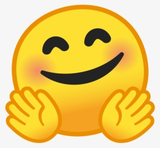 Noto Emoji Pie 1f917 - Android Hug Emoji
