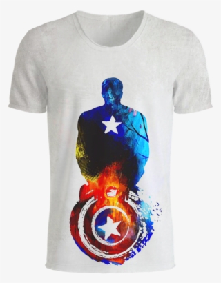 Captain America The Avenger Movie 3d T-shirt - Captain America