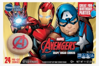 Pillsbury Ready To Bake Avengers Shape Sugar Cookie - Avengers Sugar Cookies Pillsbury