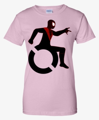 Wheelchair Spidey Miles Morales Spiderman T Shirt & - Shirt