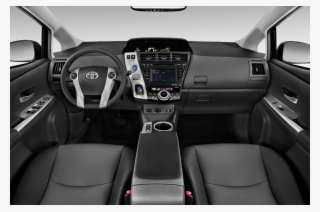 2014 Toyota Prius V - 2018 Ford Fiesta S Interior
