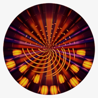 On Point Circle Swirling Abstract - Circle