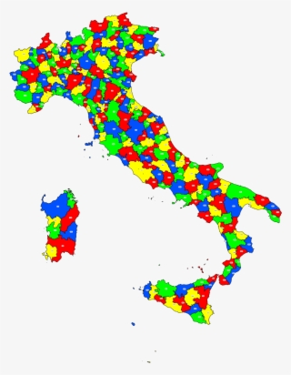 Map Of Area Codes In Italy