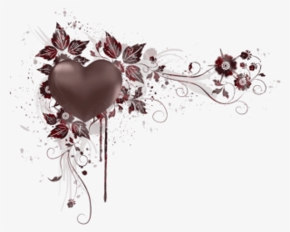 Free Png Download Heart And Decor Png Images Background - Beautiful Love Heart On Paper