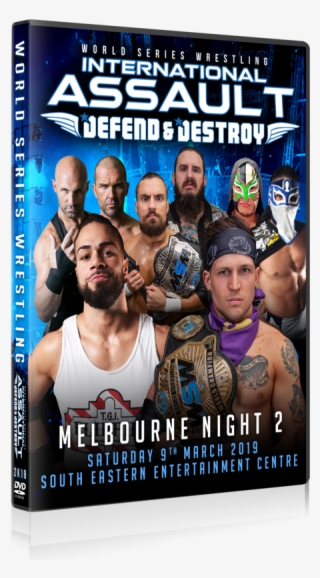 Pre Event Ia Defend & Destroy Dvd Melb - World Series Wrestling