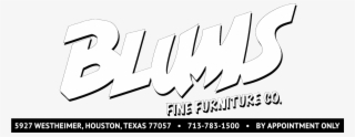 Blum's Furniture Co - Calligraphy