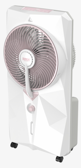 Ac/dc Rechargeable Mist Fan With Lonizer - Electric Fan