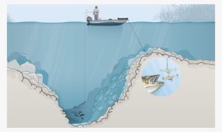 Illustration By Mike Sudal - Walleyes Early Ice Maps