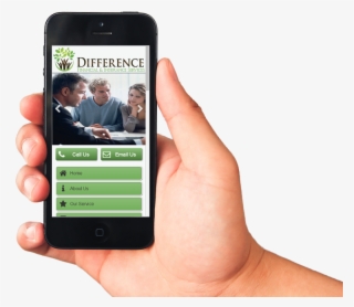 Iphone-hand - Mobile Device