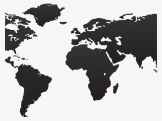 Download World Map Black White - High Resolution World Map Vector