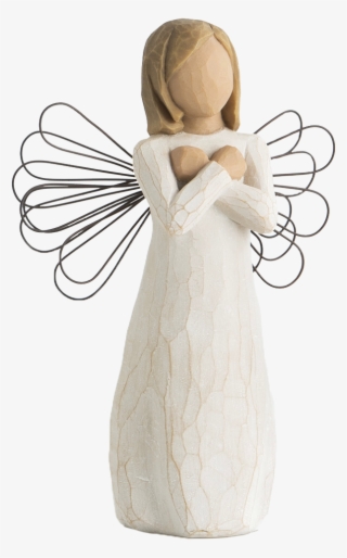 Sign For Love Angel Figurine - Willow Tree Figurine Angel
