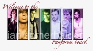 Hi Everyone Fan Forum Is A Great, Friendly Community - Ian Somerhalder
