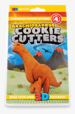 3d Dinosaur Cookie Cutter Brachiosaurus - Animal Figure