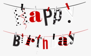 Free Png Download Happy Birthday Streamer Transparent - Png For Happy Birthday