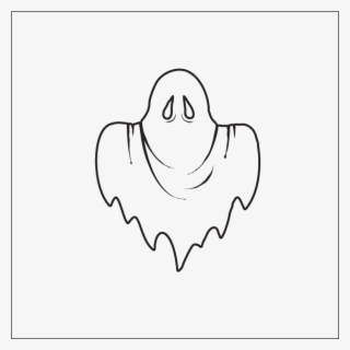 Z1-cartoon,horror,ghost - Line Art