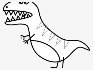 Bearded Dragon Clipart Color - T Rex Easy Draw Dinosaur