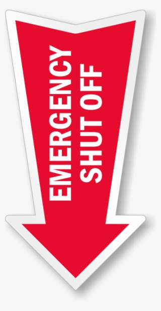 Arrow Safety Label