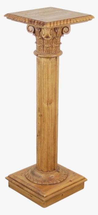 Furniture Pedestal Architectural Decoration Transprent - Column Pedestal Png