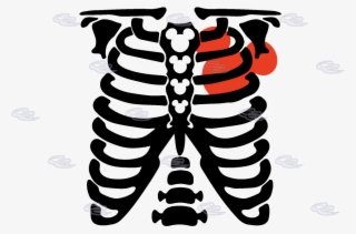 Chest With Heart Shirts Signs Website Mwm - Bone Design T Shirt