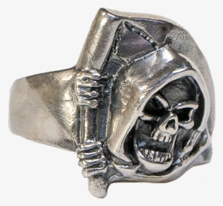 Grim Reaper Ring - Titanium Ring