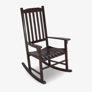 Ladder-back Chair Png Clipart - Black Rocking Chair Png