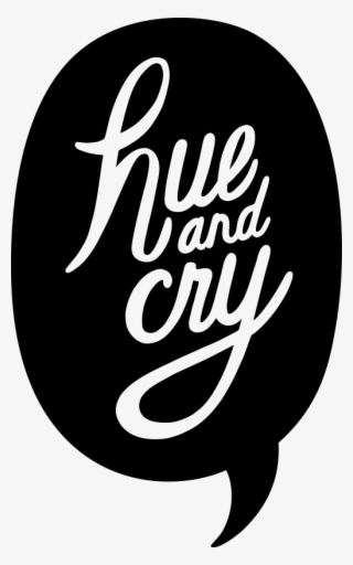 Hue And Cry Logo Black - Hue & Cry Logo