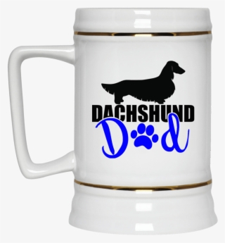 Dachshund Dad Longhair 22 Oz - Mug