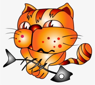 Garfield Clipart Orange Cat - 卡通 猫