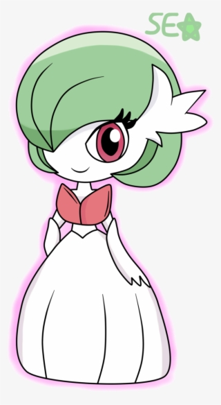 Mega Gardevoir, Chibi, Men, Woman, Shapes - Cartoon