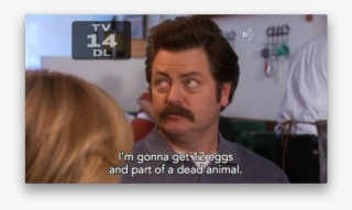 Ron Swanson's “breakfast Of The Champions” - Office Planking