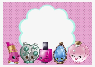 Molduras Dos Shopkins - Moldura Para Perfumes Png