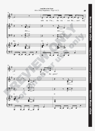 Lead Me To The Cross The Road To Easter Thumbnail - Sheet Music Free Chain Breaker
