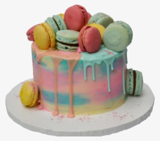 Lemon Cake With Lemon Curd And Lemon Cream Cheese Icing - Macaroon Cake