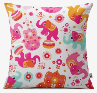 Dailyobjects Elephant Circus 12" Cushion Cover Buy - Cushion