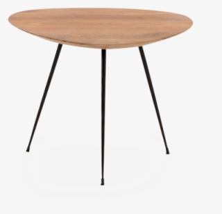 Image For Wood End Table With Metal Legs From Brault - Coffee Table