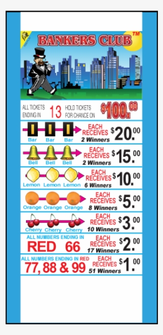 Banker's Club Pull Tab - Colorfulness